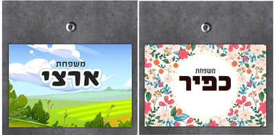 שלט לדלת בעיצוב אישי מגנט – פרקטיות עם טאצ' ייחודי