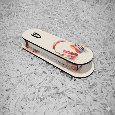 בית מזוזה מעץ דגם אוזניות