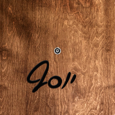 שלט לדלת אותיות פרספקס בחיתוך צורני - גובה 5/10 ס"מ - כולל דבק דו צדדי